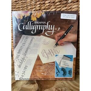 Calligraphy set in original box unopened